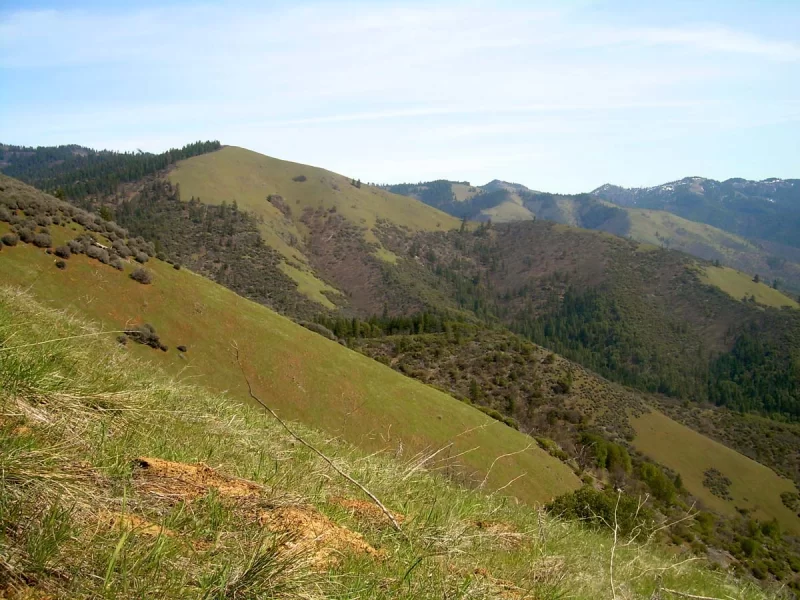 Dakubetede Roadless Area in the foothills of the Applegate Valley