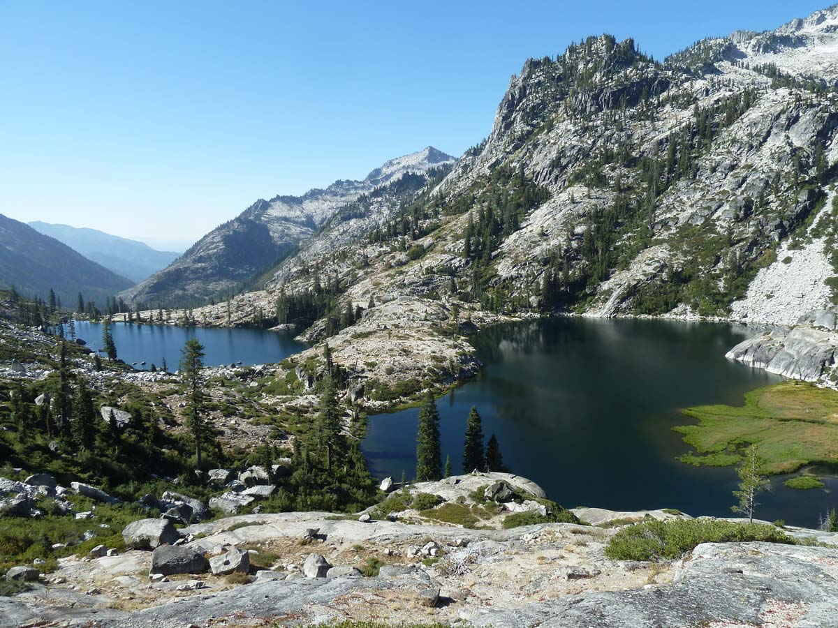 Canyon Creek Lakes in the Trinity Alps Wilderness